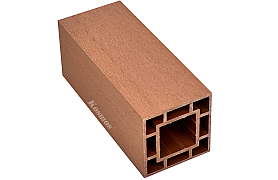 T120x120 Light Wood THANH TRỤ TRANG TRÍ