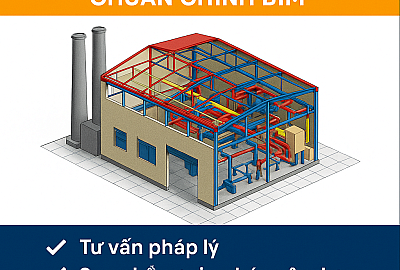 DỊCH VỤ XIN PHÉP XÂY DỰNG NHÀ XƯỞNG CÔNG NGHIỆP - NHANH GỌN, TIẾT KIỆM, CHUẨN CHỈNH BIM