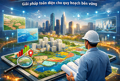 GIS trong lập quy hoạch – “Bộ não dữ liệu” của một đồ án bền vững