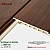 TẤM ỐP IWOOD HÈM U W105-10