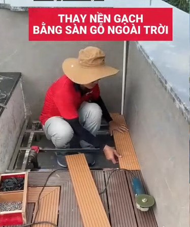 Hướng Dẫn Thi Công Sàn Gỗ Nhựa Ngoài Trời