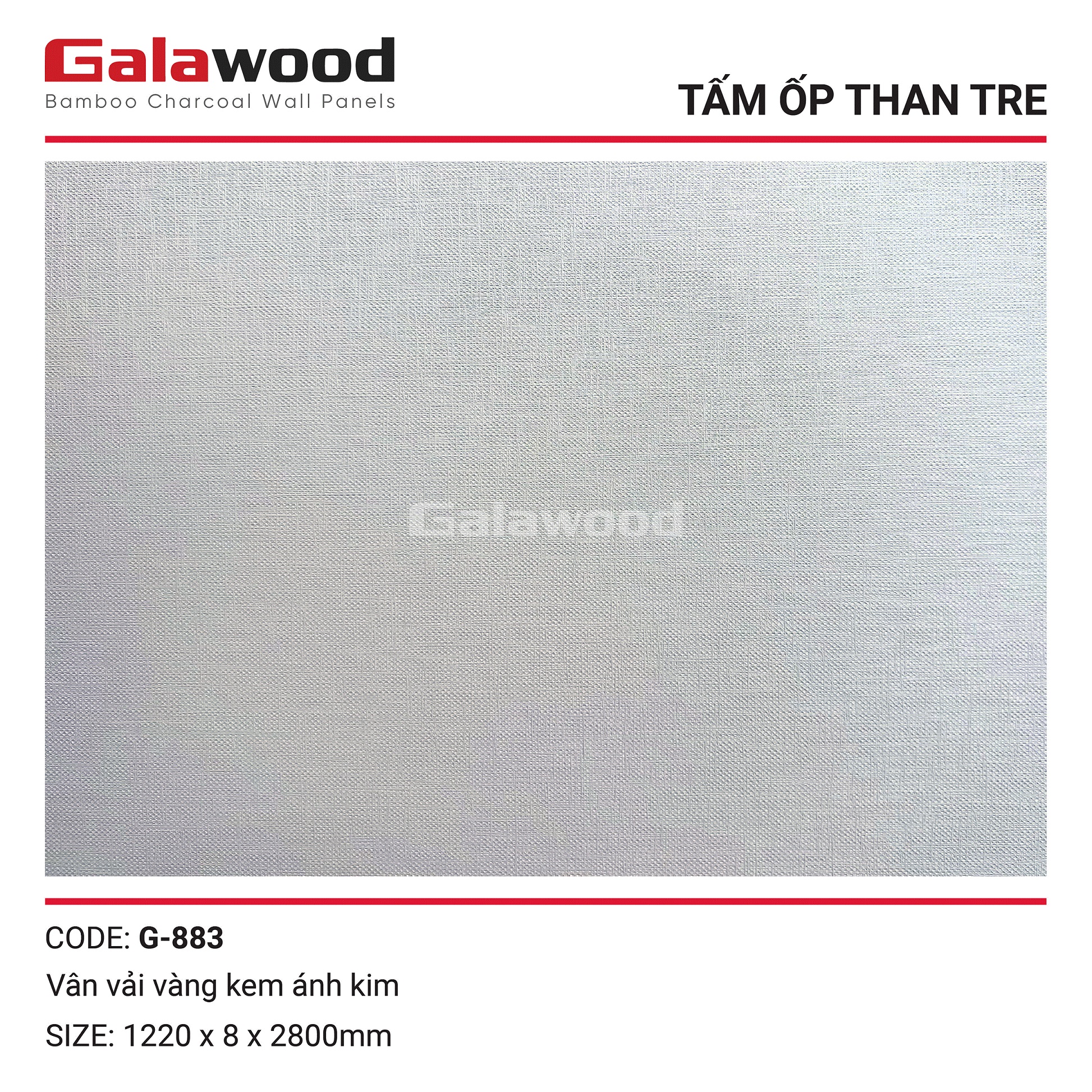 G-883 tấm ốp than tre galawood