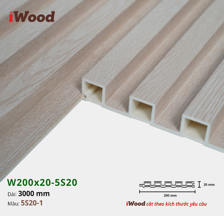 LAM 5 SÓNG IWOOD 5S20-1