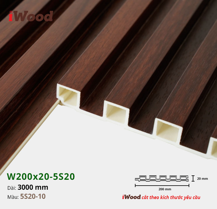 LAM 5 SÓNG IWOOD 5S20-10
