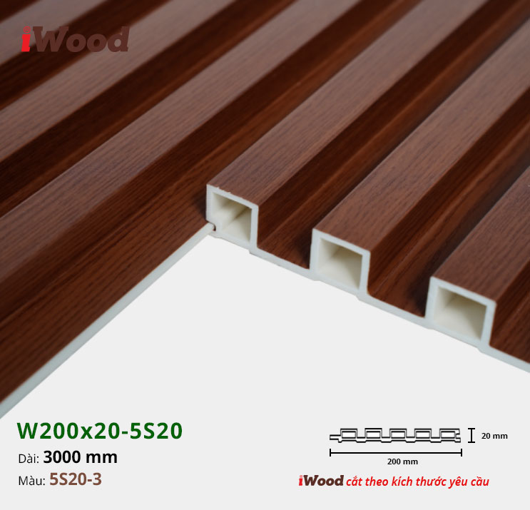 LAM 5 SÓNG IWOOD 5S20-3
