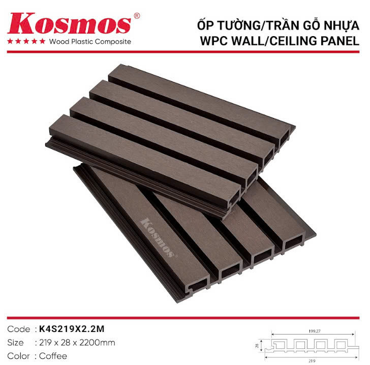 K4S219X2.2M LAM SÓNG NHỰA 2 DA KOSMOS