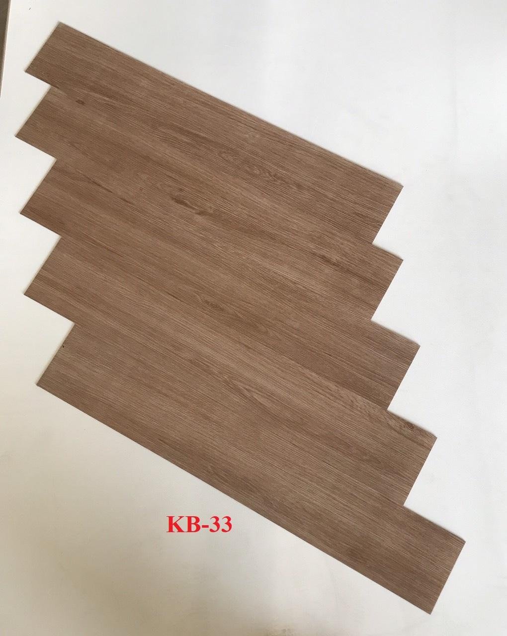 Sàn nhựa keo riêng  KB33