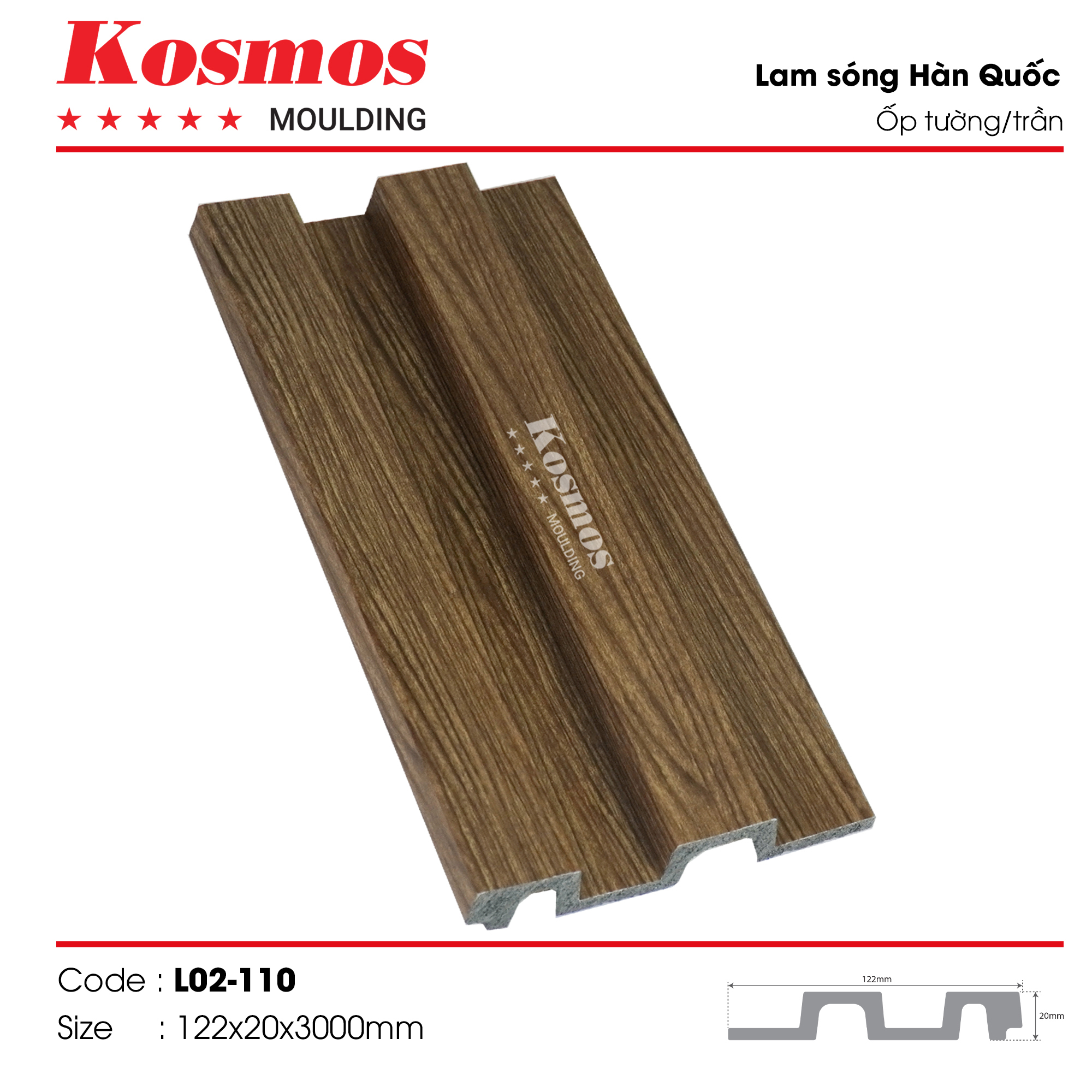 L02-110 LAM SÓNG HÀN QUỐC