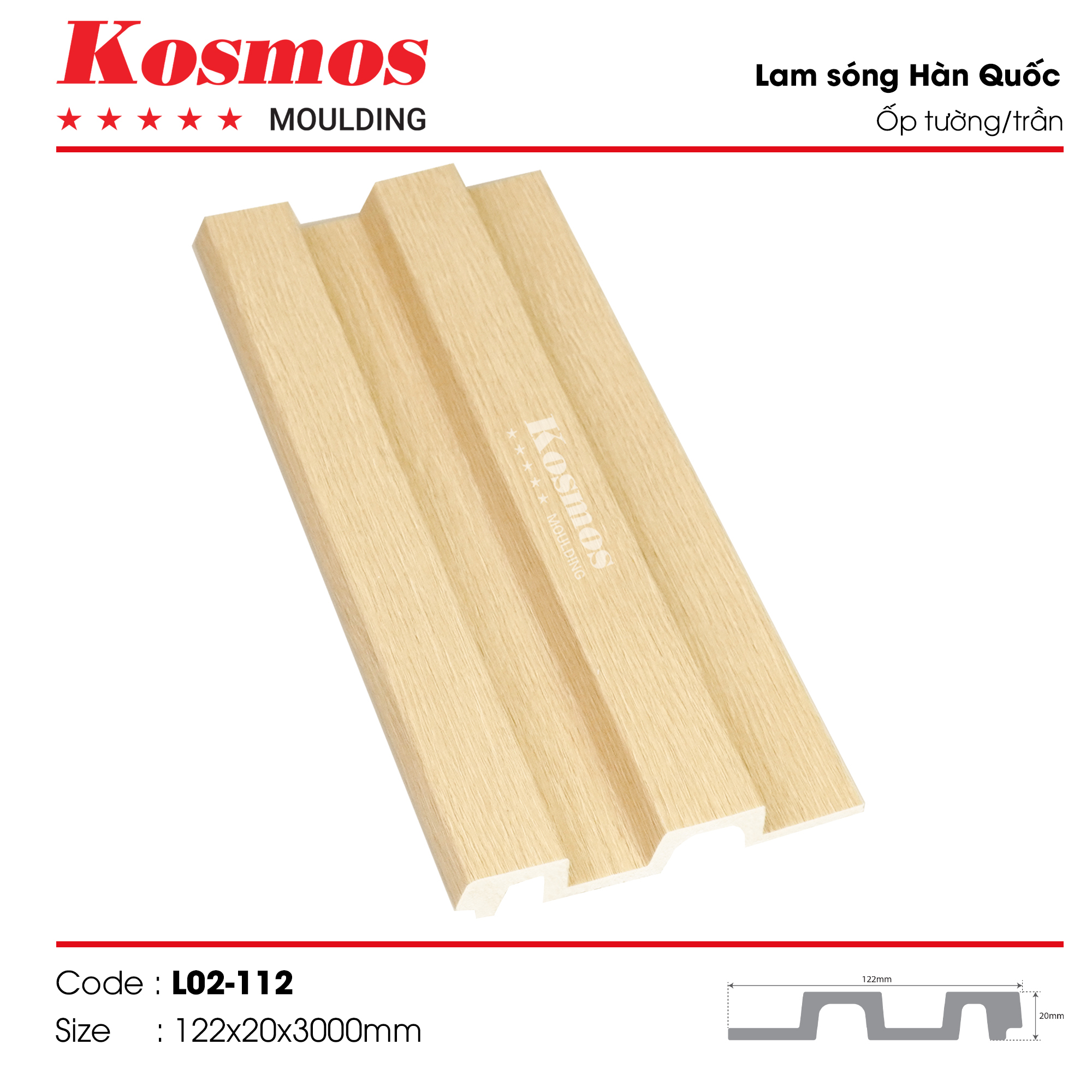 L02-112 LAM SÓNG HÀN QUỐC