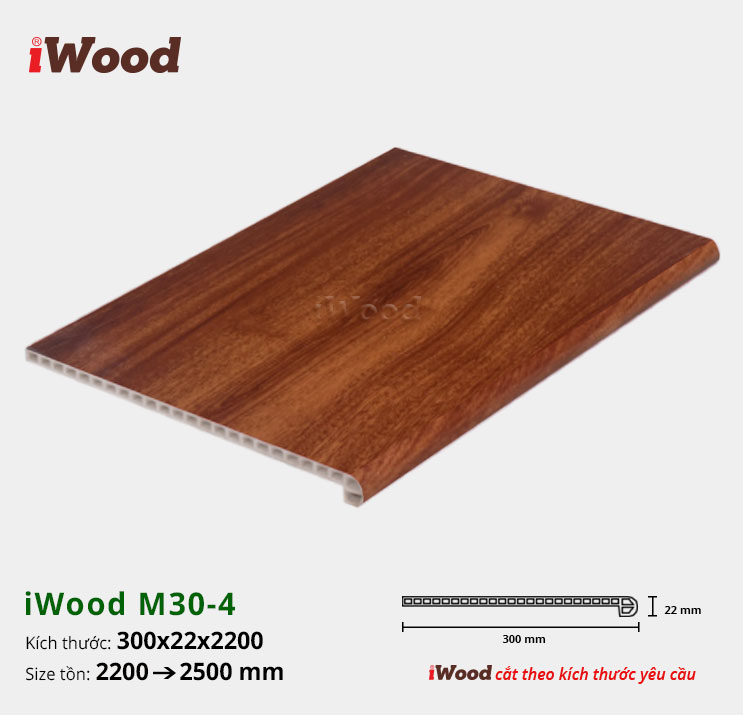 MẶT BẬC CẦU THANG IWOOD M30-4
