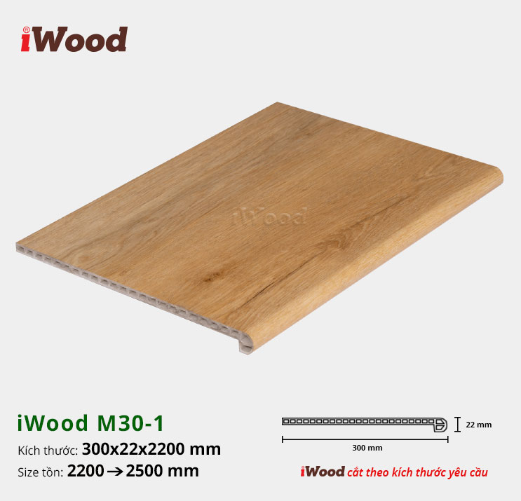 MẶT BẬC CẦU THANG IWOOD M30-1