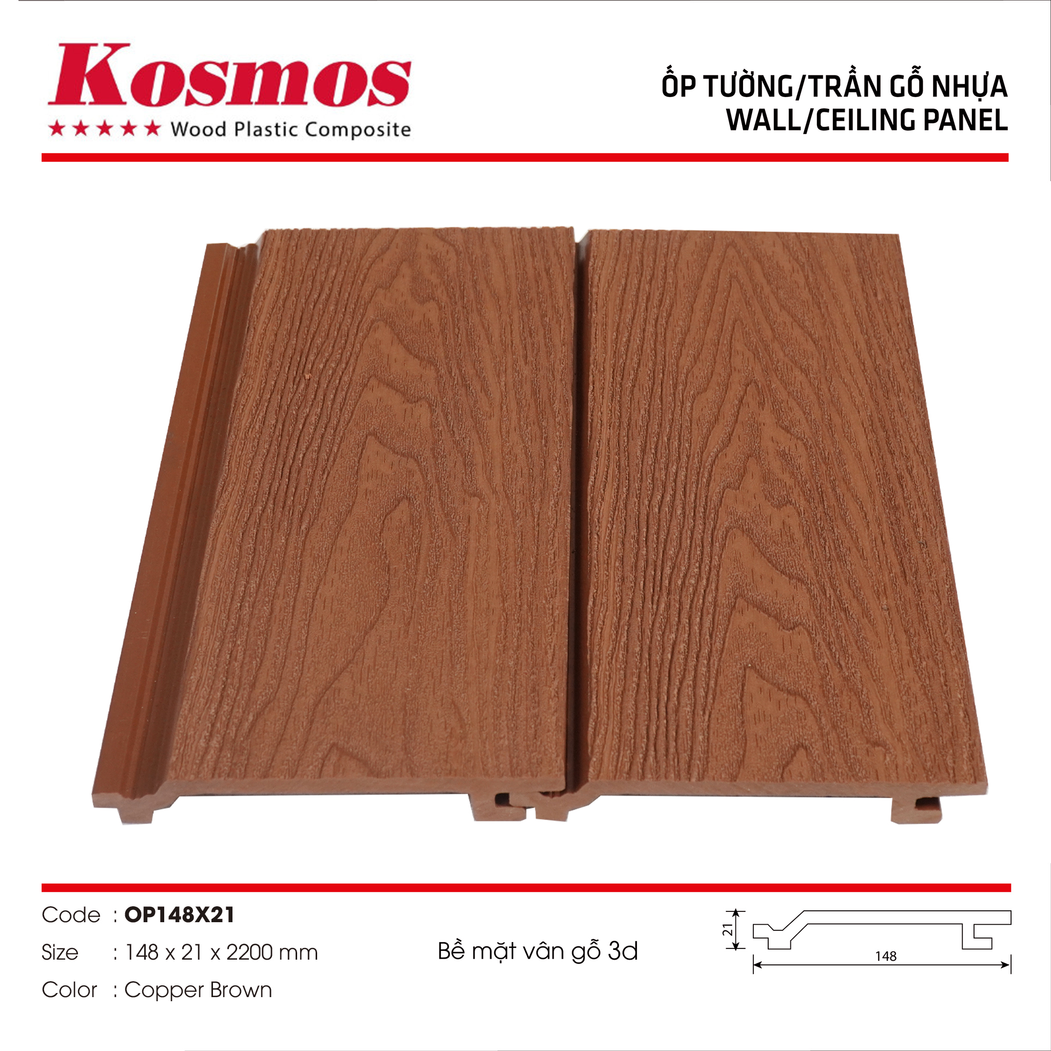 Tấm ốp ngoài trời kosmos