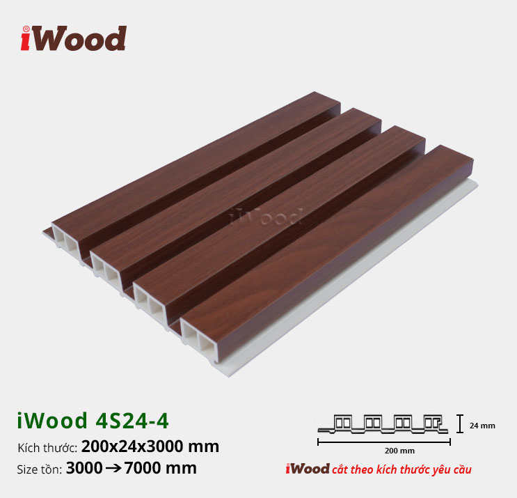 LAM 4 SÓNG IWOOD 4S24-4