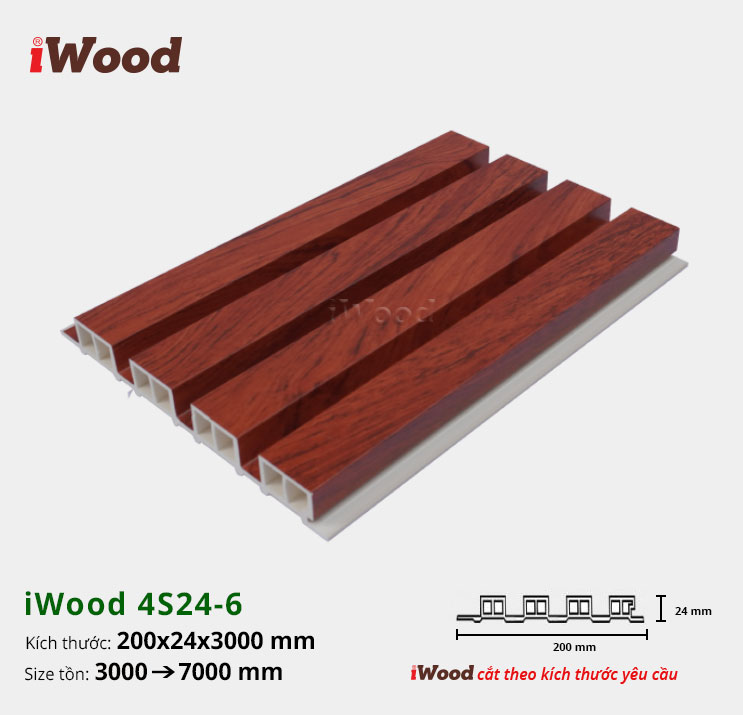 LAM 4 SÓNG IWOOD 4S24-6