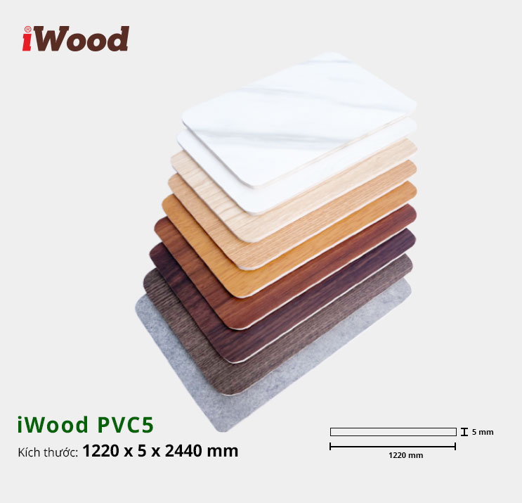 TẤM ỐP PVC IWOOD PVC5-8